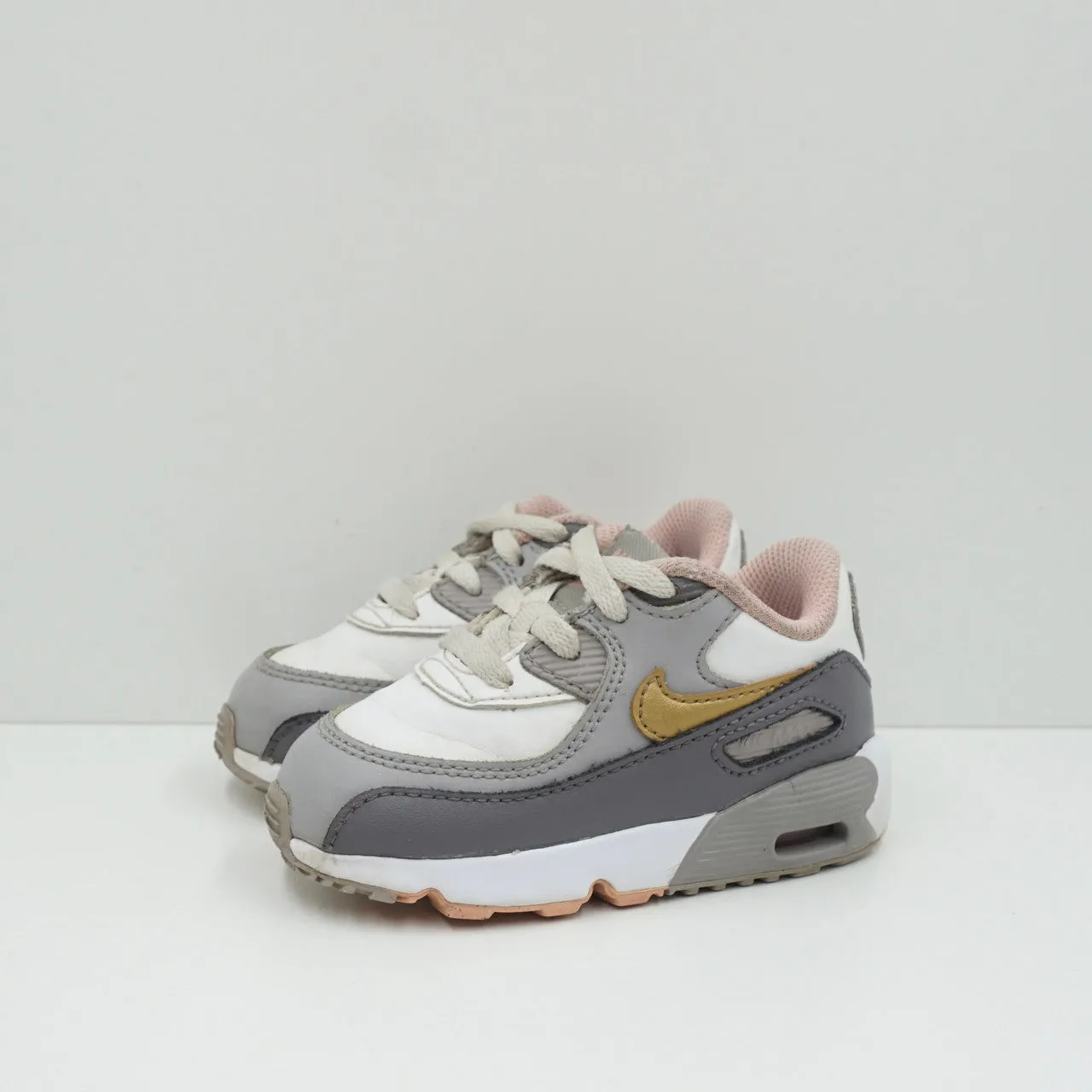 Nike Air Max 90 Grey Pink Toddler