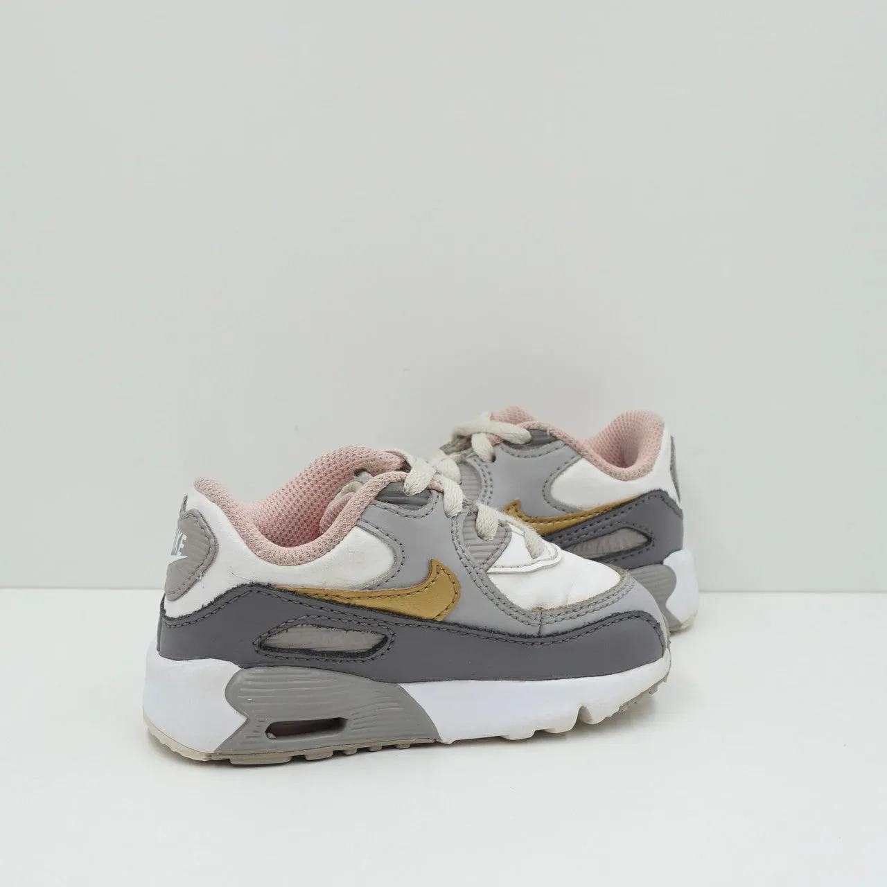 Nike Air Max 90 Grey Pink Toddler