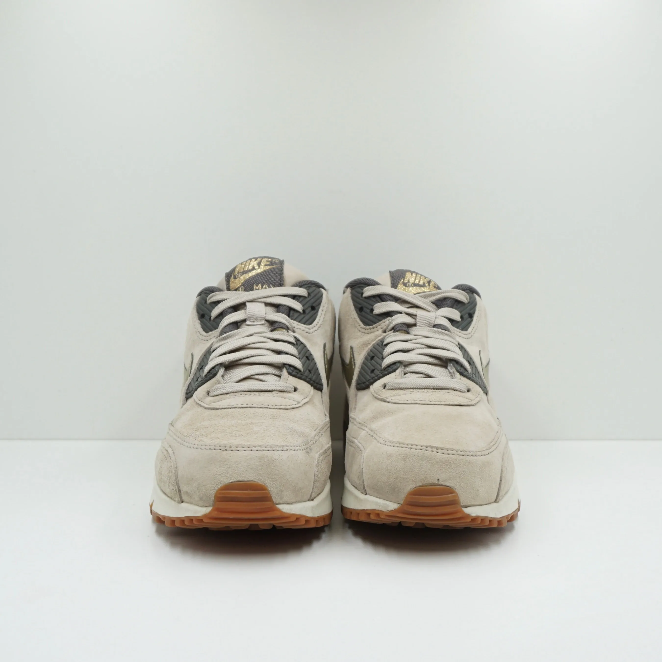 Nike Air Max 90 Premium Suede String Gold (W)