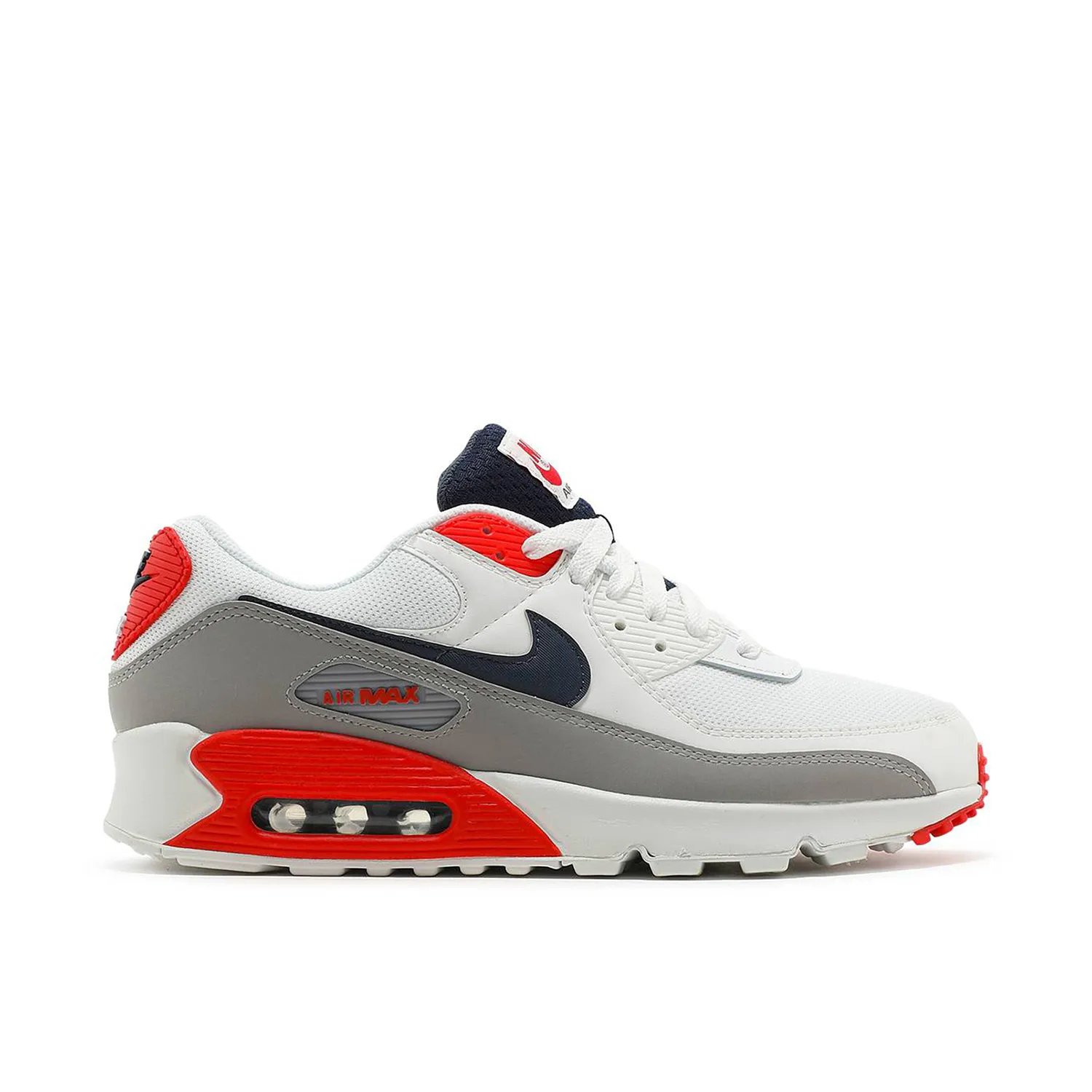 Nike Air Max 90 USA White | DB0625-101 | Laced