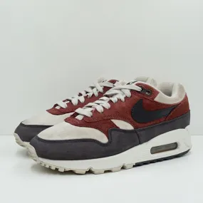 Nike Air Max 90/1 Red Sepia Oil Grey (W)