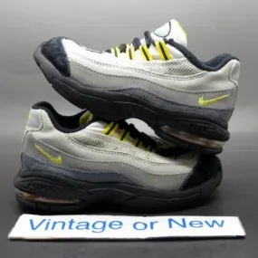 Nike Air Max '95 Black Grey Tour Yellow Running 2014 sz 9C