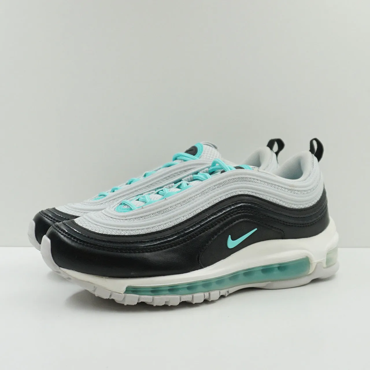 Nike Air Max 97 Platinum Black Aurora Green (W)