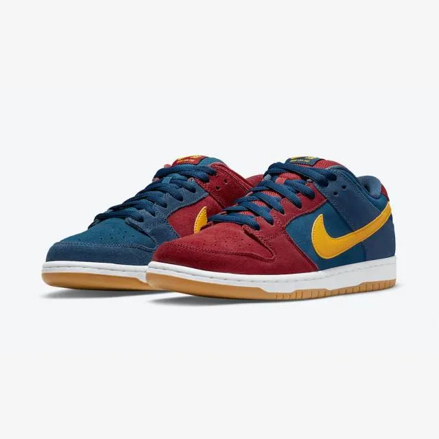 Nike dunk low sb (catalonia/ barcelona/ maroon/ navy blue/ gold yellow/ burgundy) men us 8-13 dj0606