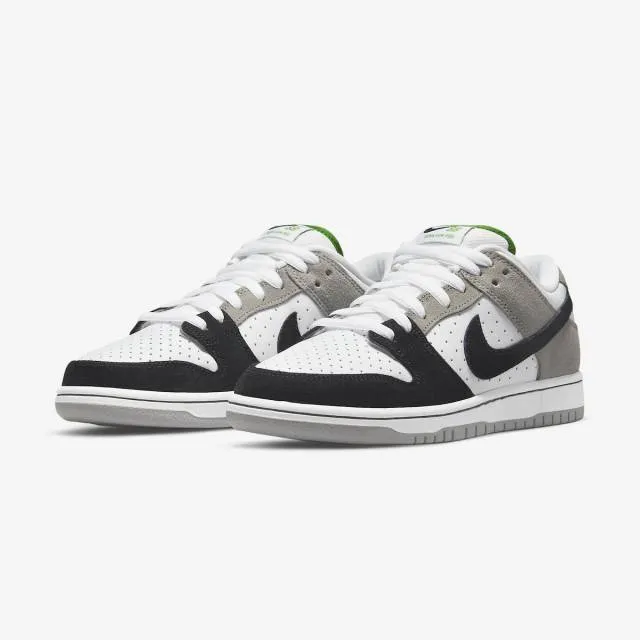 Nike dunk low sb (chlorophyll/ medium grey/ white/ chlorophyll green/ black) men us 8-13 bq6817-011