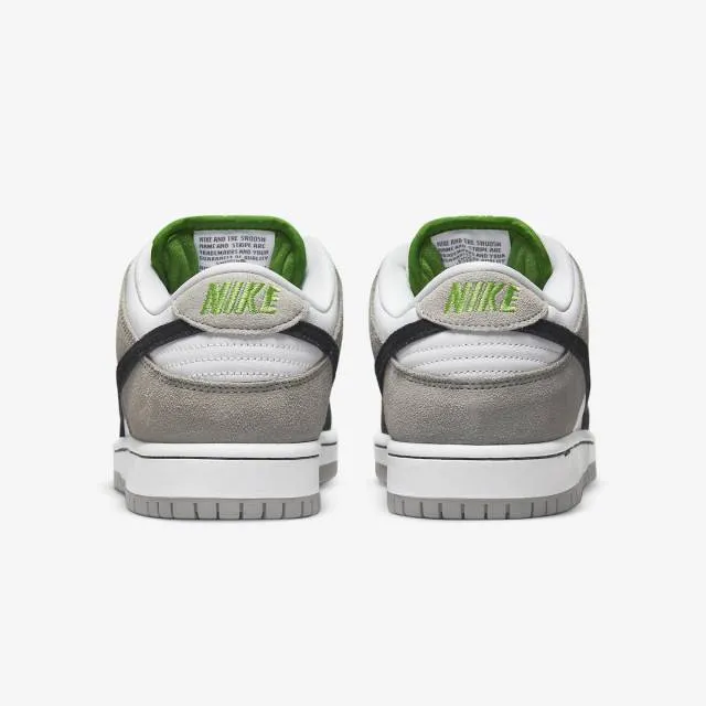 Nike dunk low sb (chlorophyll/ medium grey/ white/ chlorophyll green/ black) men us 8-13 bq6817-011