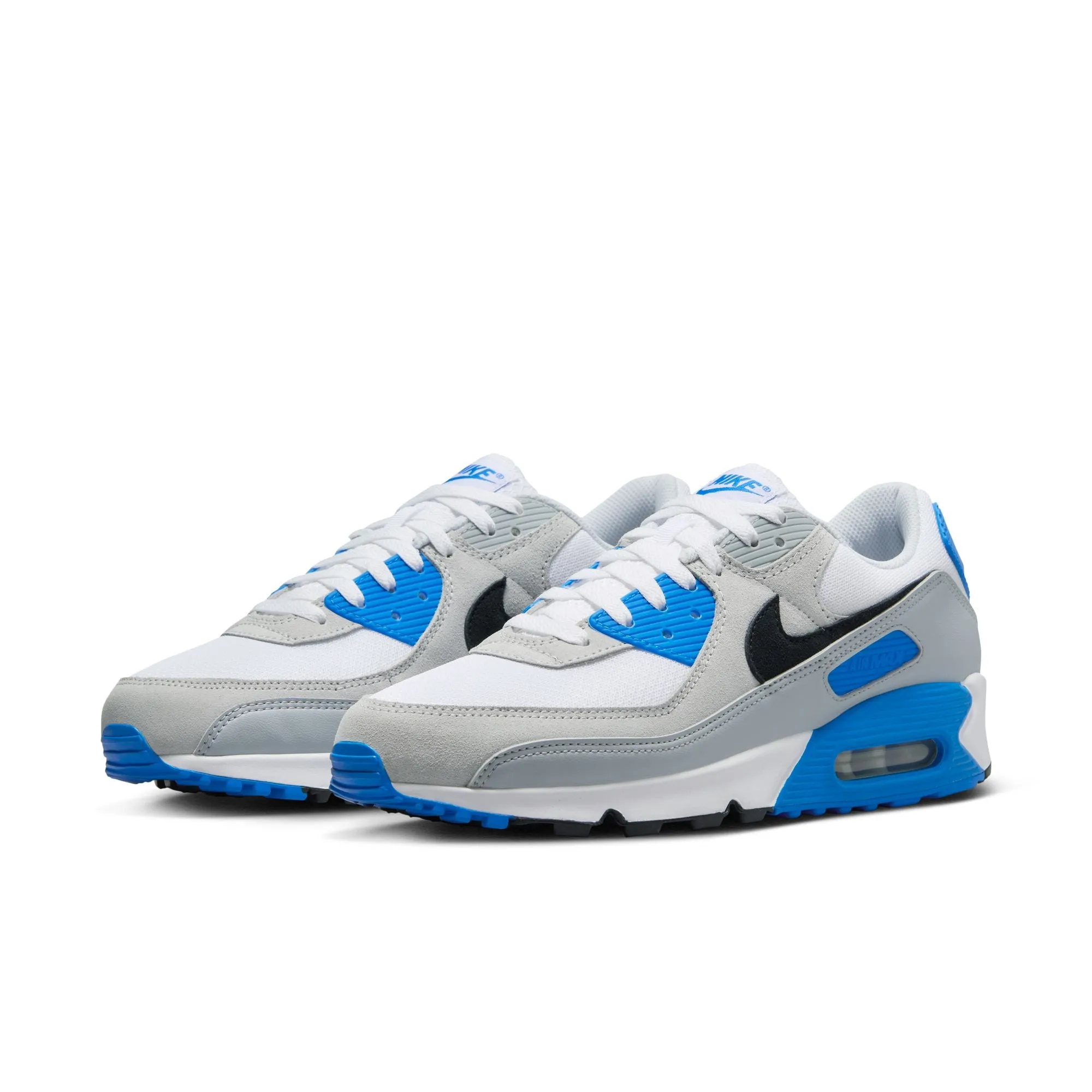 Nike - Men - Air Max 90 - White/Blue/Platinum