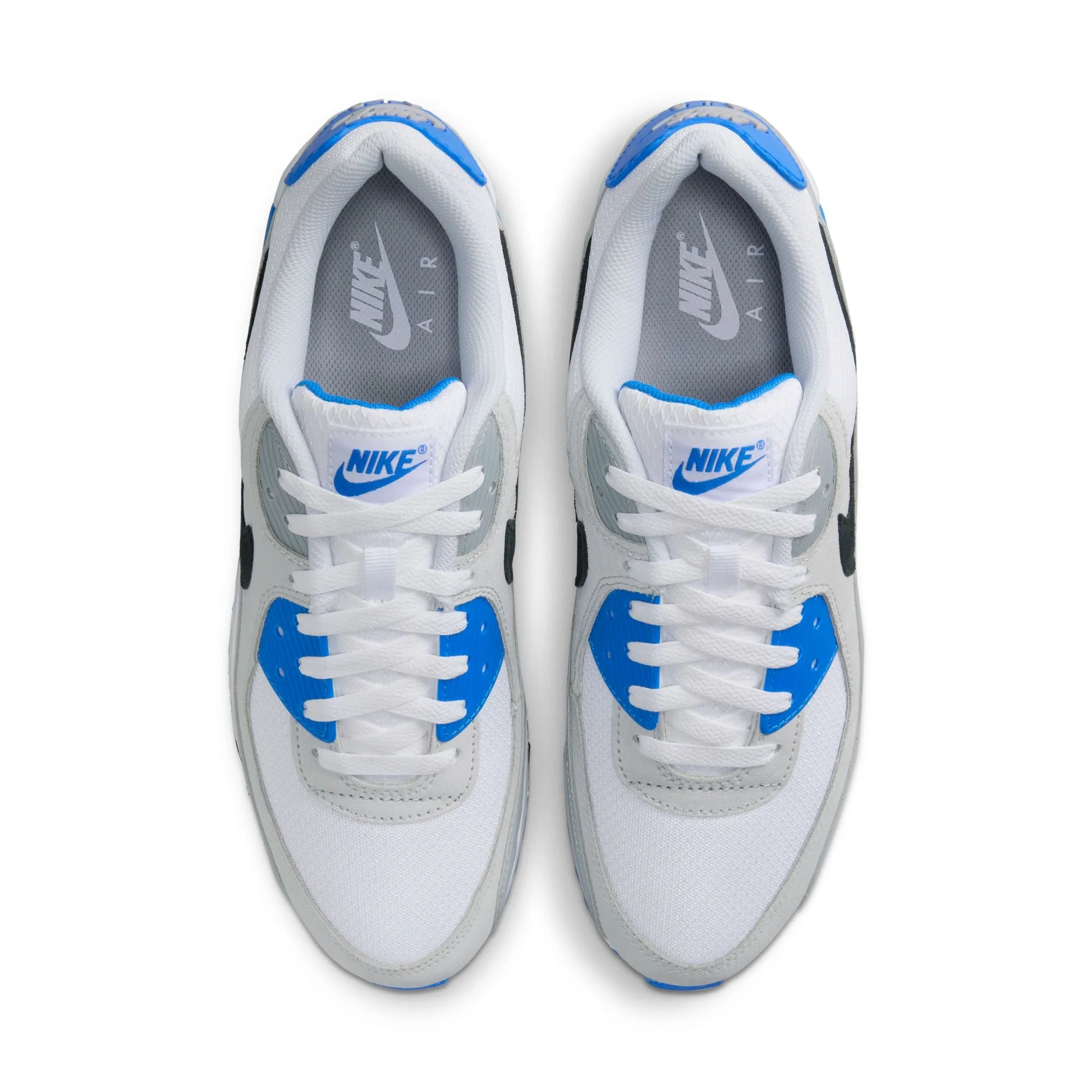 Nike - Men - Air Max 90 - White/Blue/Platinum