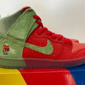 Nike sb dunk high strawberry cough