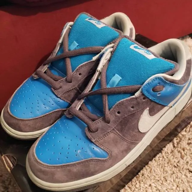 Nike sb dunk low aqua chalk sz 9.5