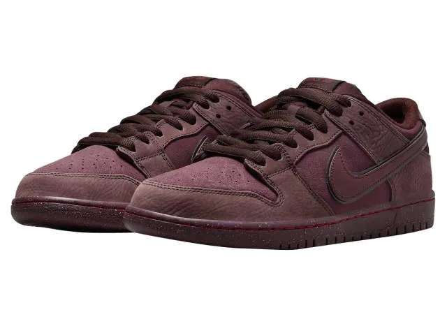 Nike sb dunk low city of love burgundy crush