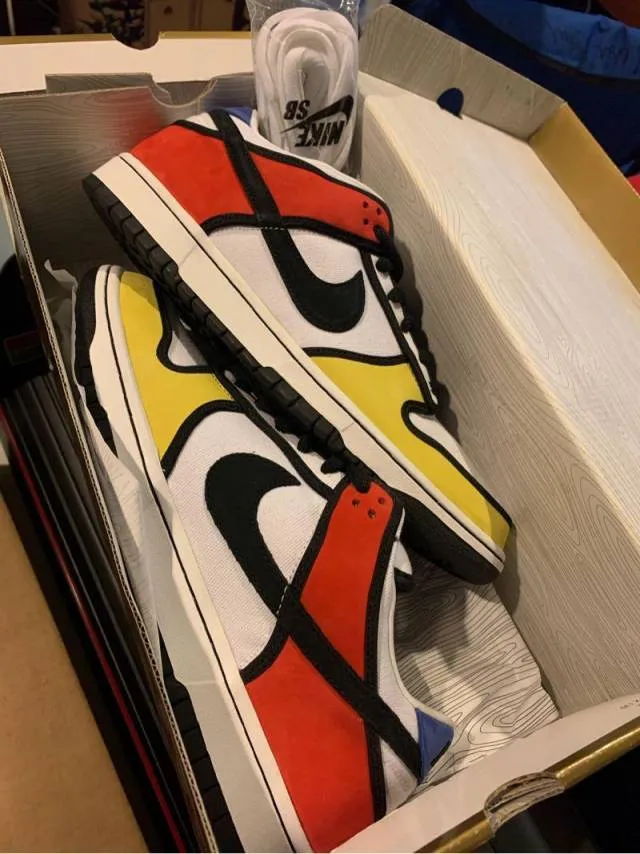 Nike sb dunk low (mondrian) extremely rare