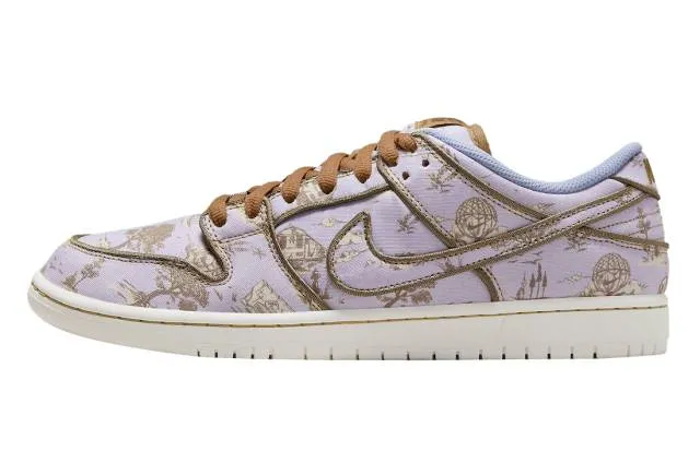 Nike sb dunk low premium pastoral print