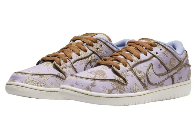 Nike sb dunk low premium pastoral print