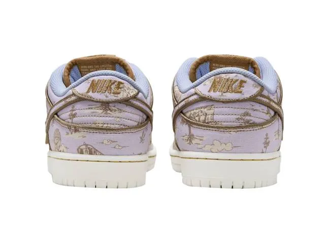 Nike sb dunk low premium pastoral print