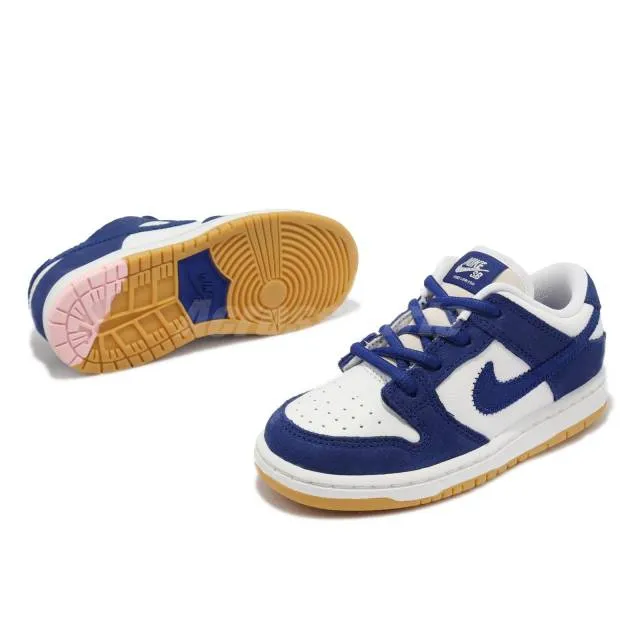 Nike sb dunk low pro td los angeles dodgers toddler infant casual dn3673-401