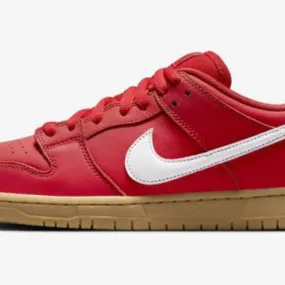 Nike sb dunk low university red