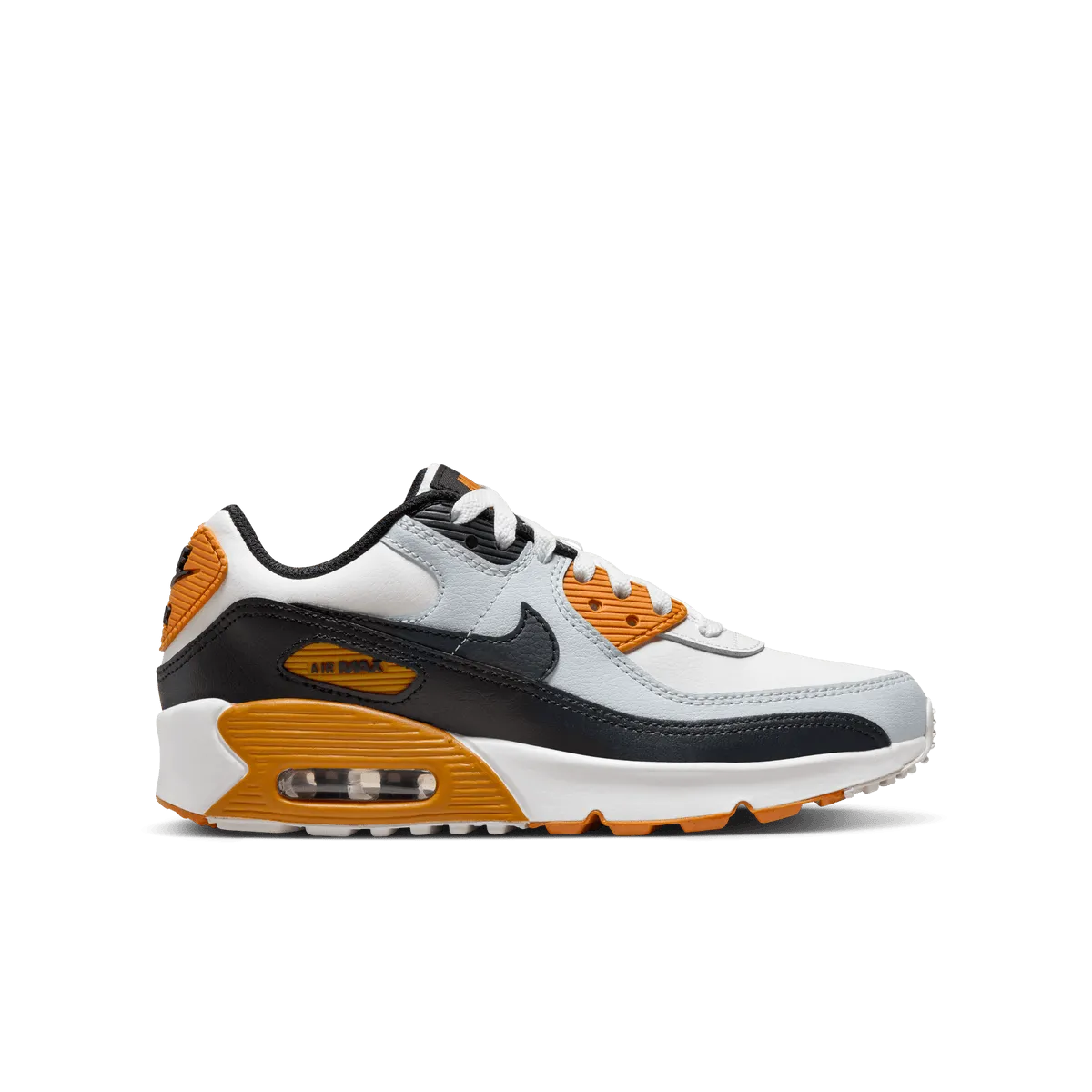 Nike - Unisex - GS Air Max 90 LTR - Platinium/Black