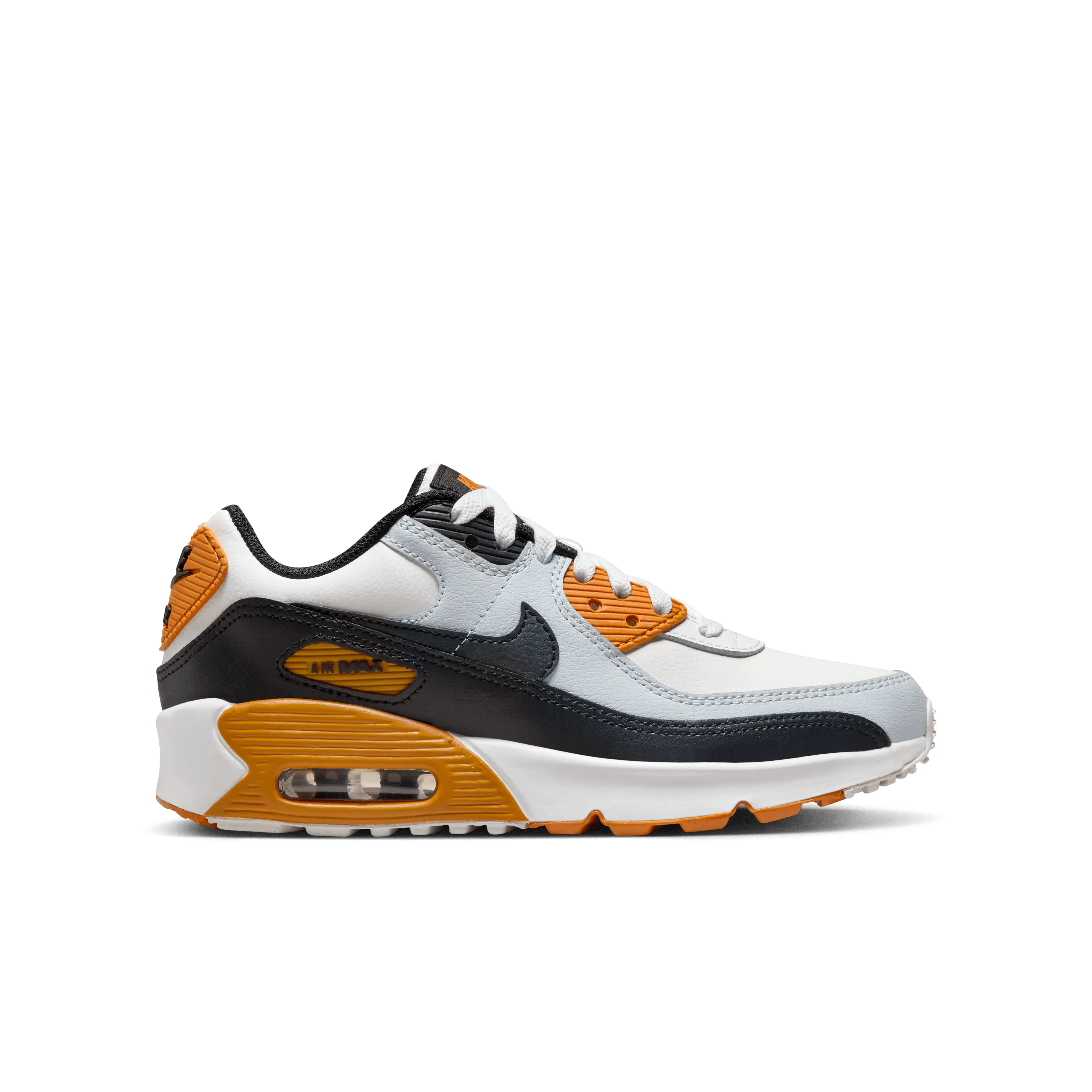 Nike - Unisex - GS Air Max 90 LTR - Platinium/Black