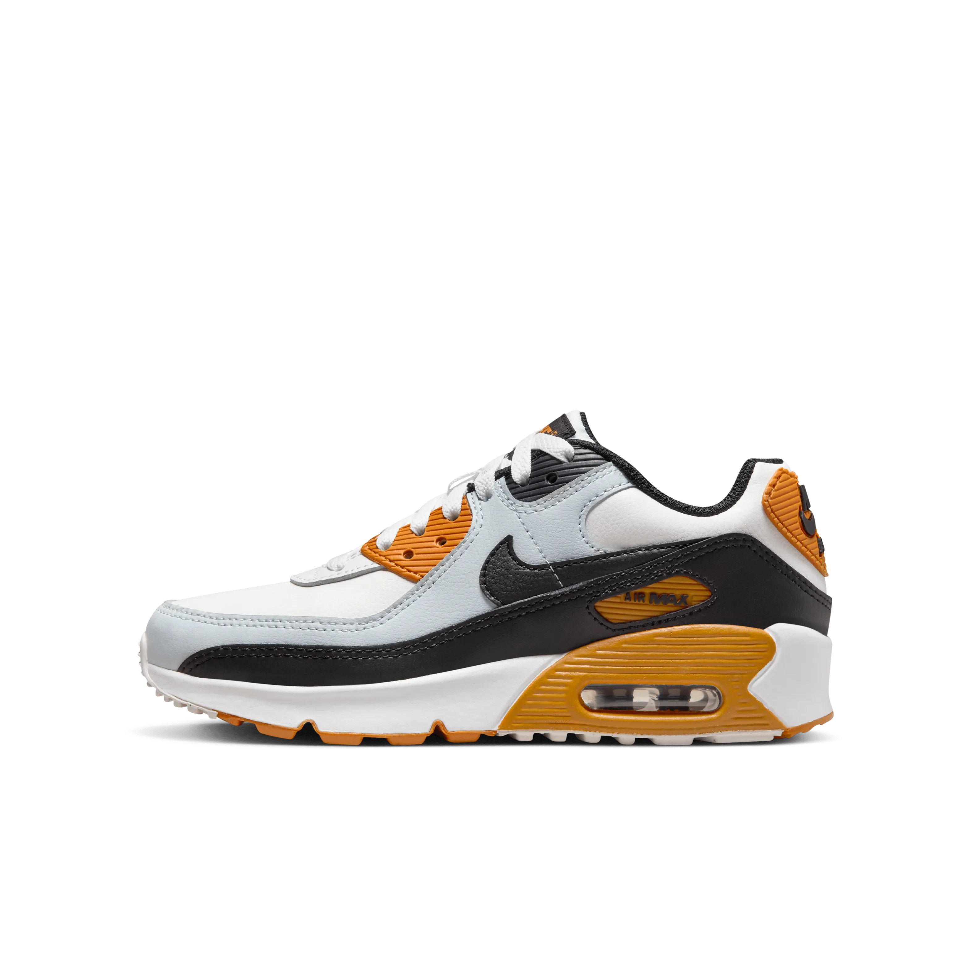 Nike - Unisex - GS Air Max 90 LTR - Platinium/Black