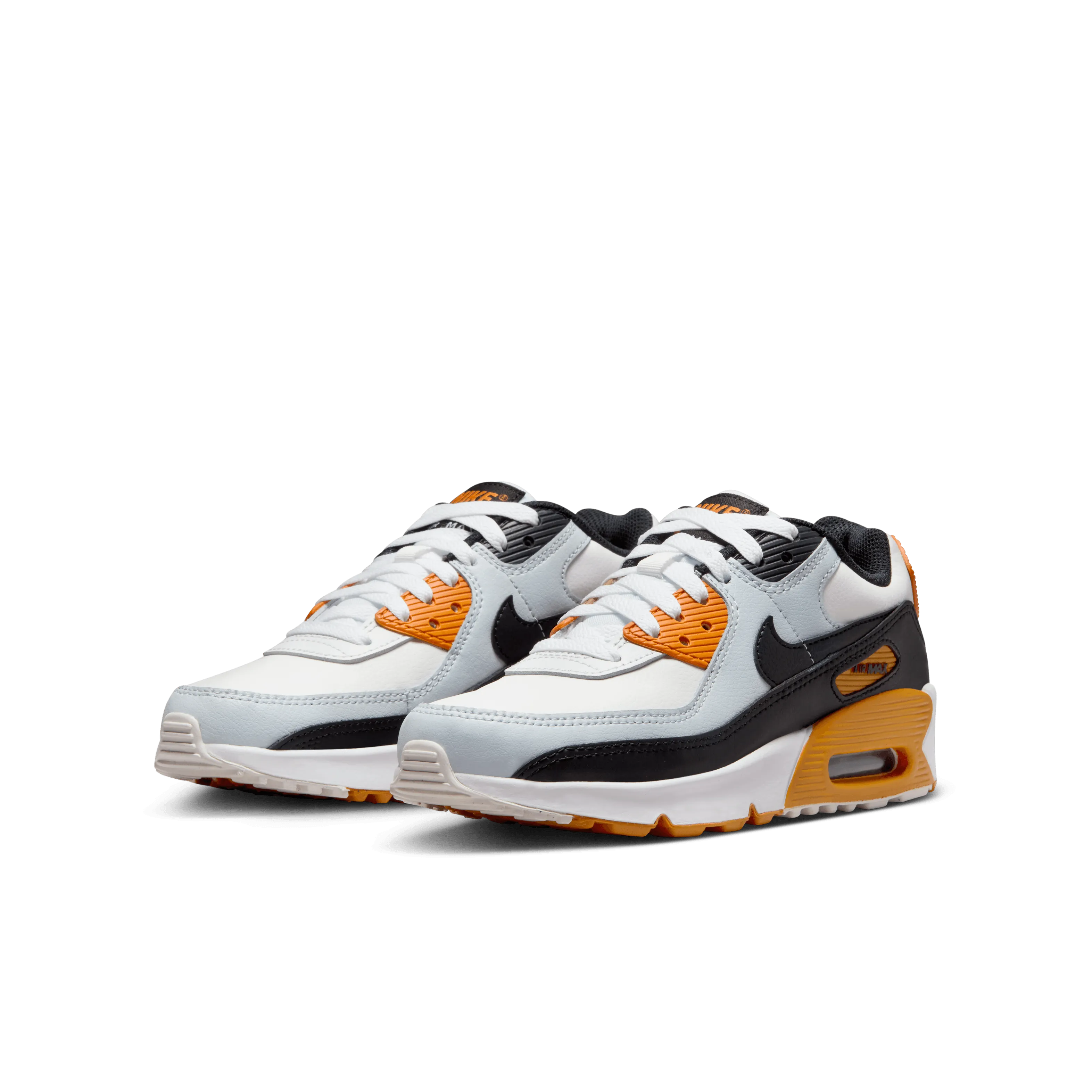 Nike - Unisex - GS Air Max 90 LTR - Platinium/Black