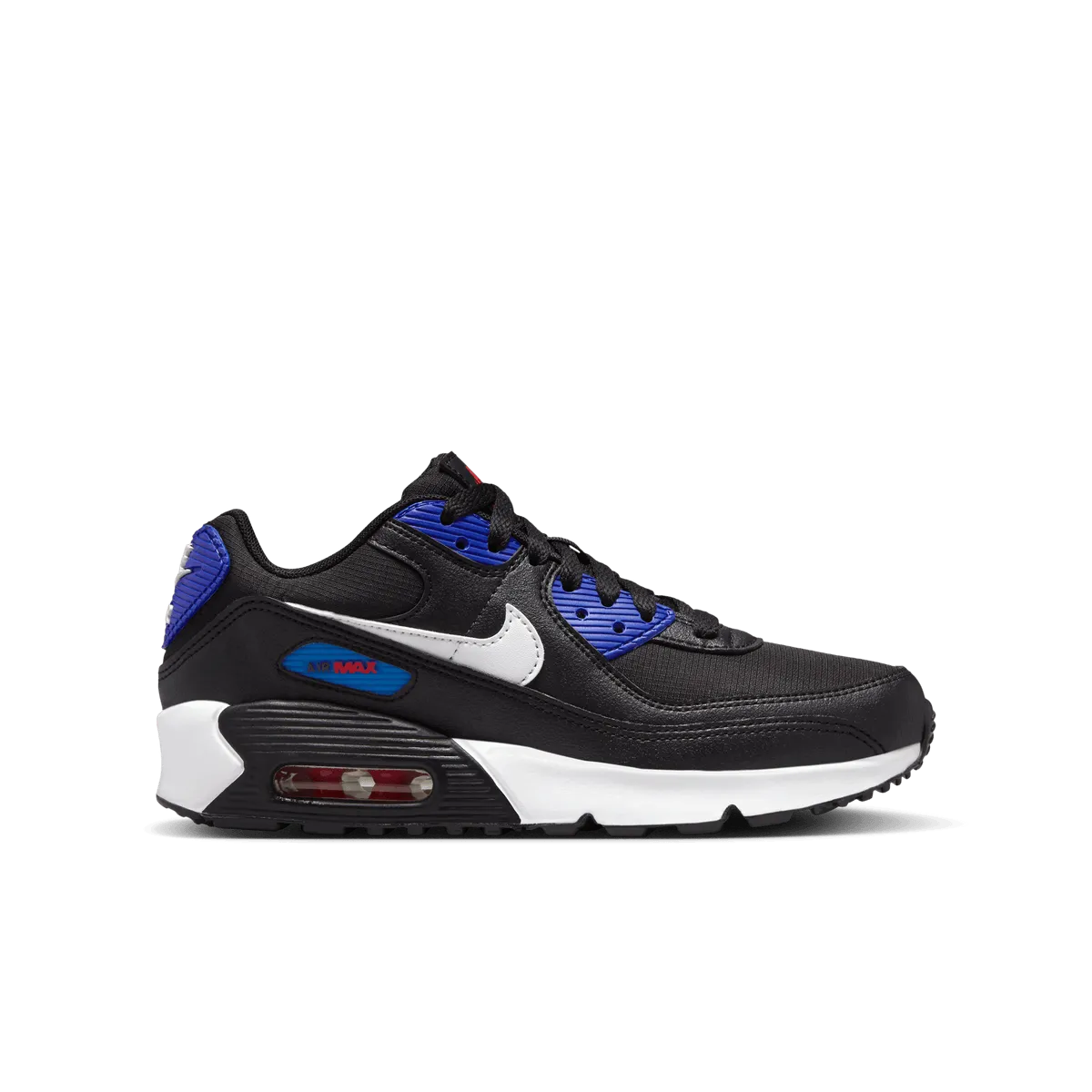 Nike - Unisex - GS Air Max 90 NN - Black/University Red