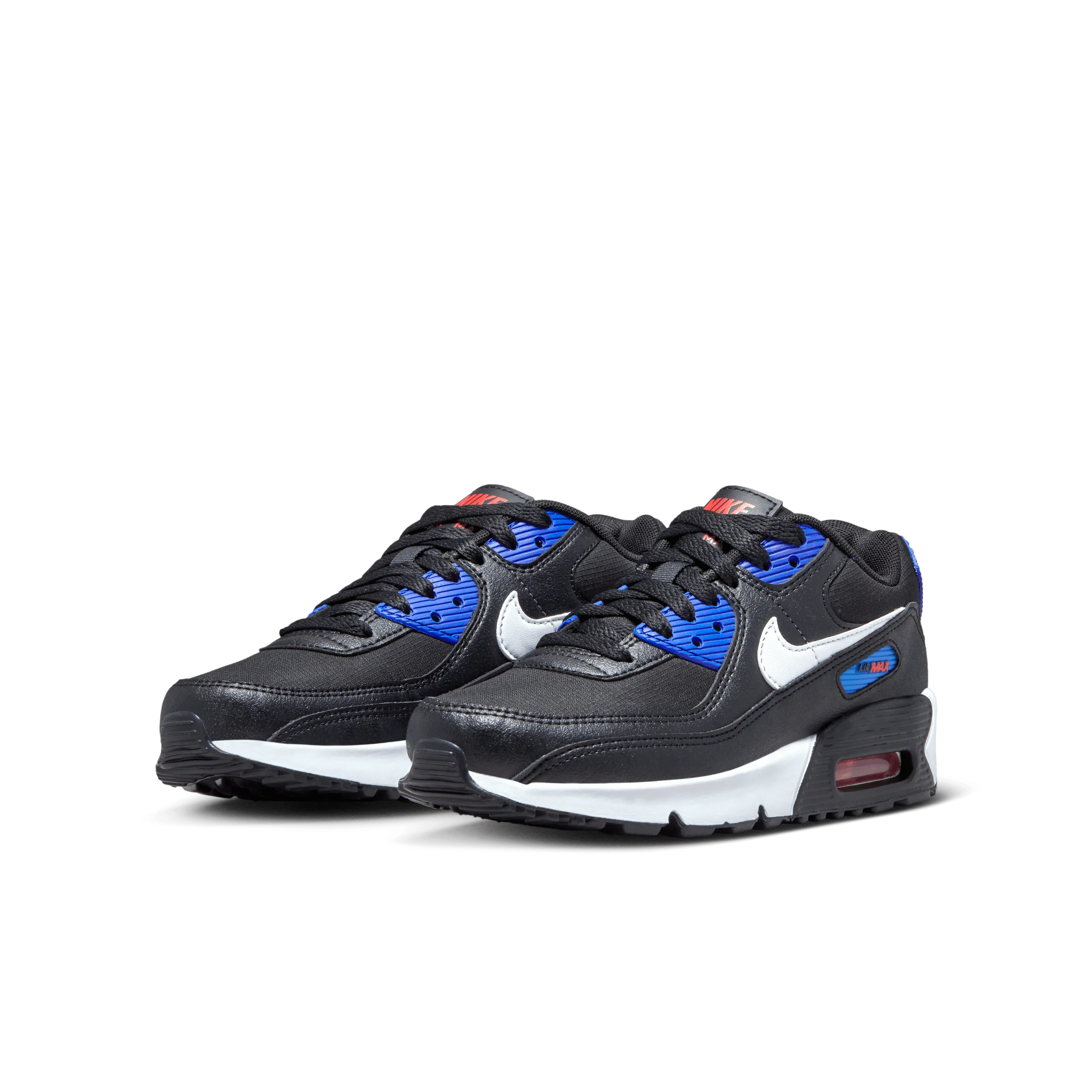 Nike - Unisex - GS Air Max 90 NN - Black/University Red