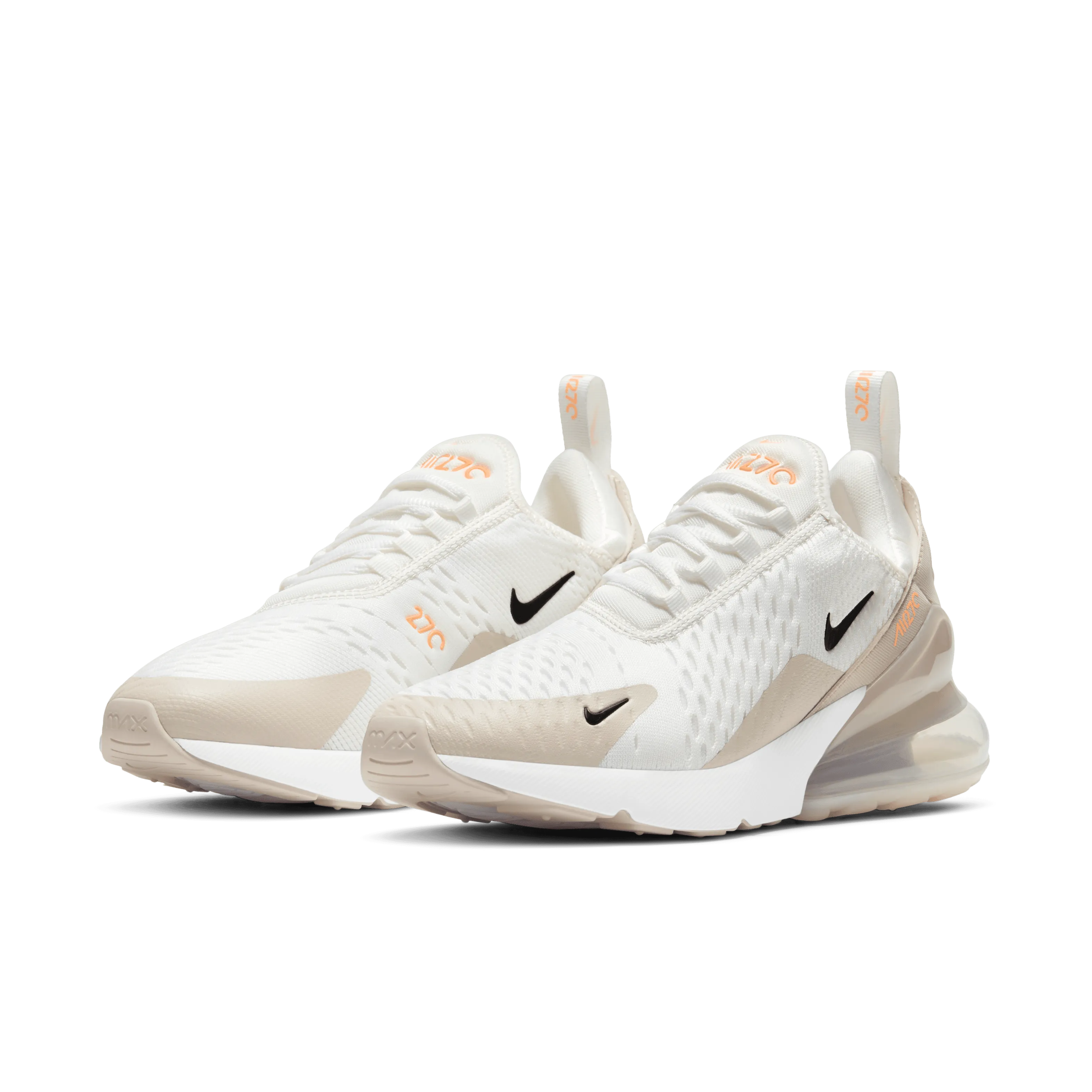 Nike - Women - Air Max 270 - Summit White/Desert Sand