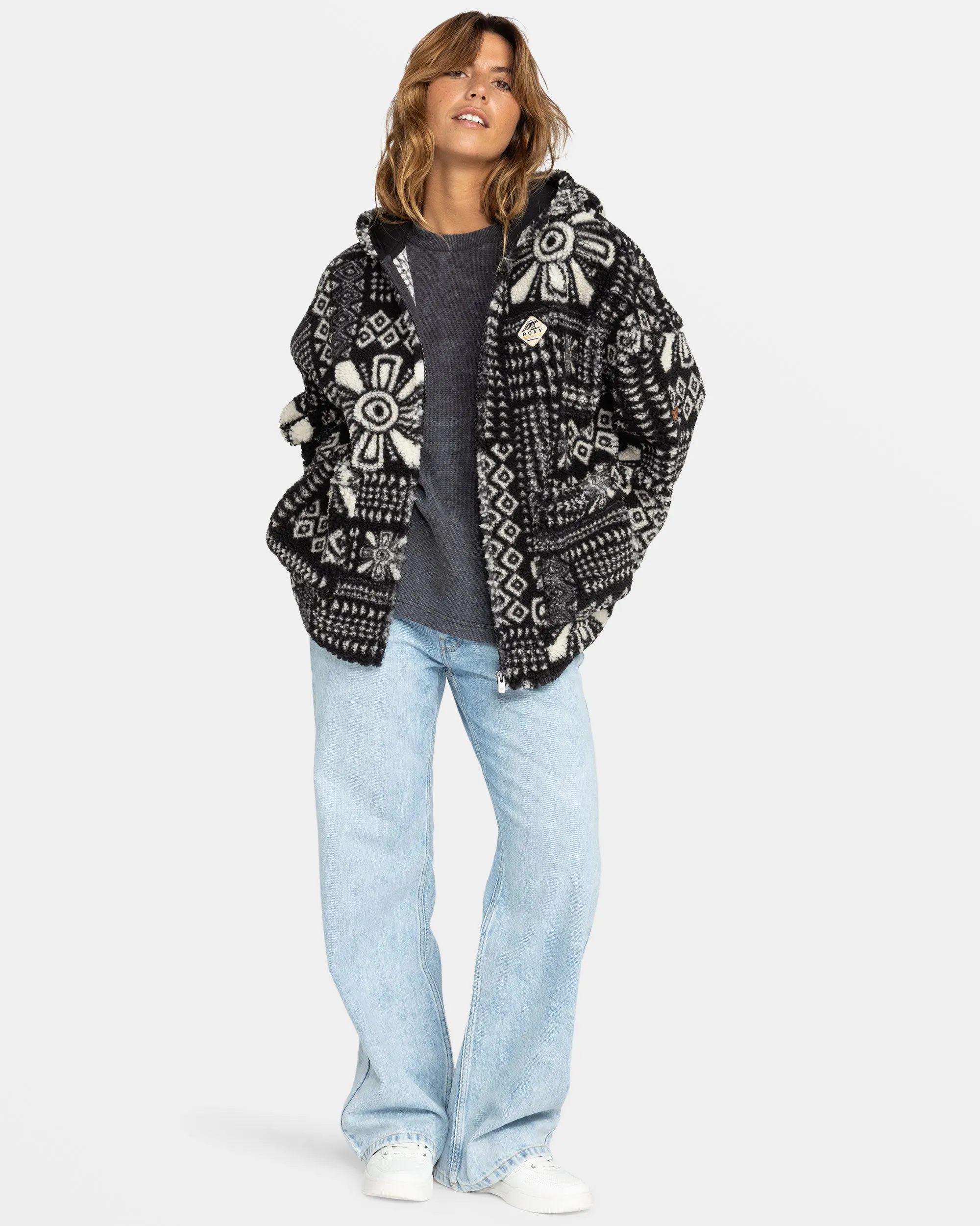 Obsessed With You Oversized Hoodie - Phantom Mo Rockin Vibes Polar