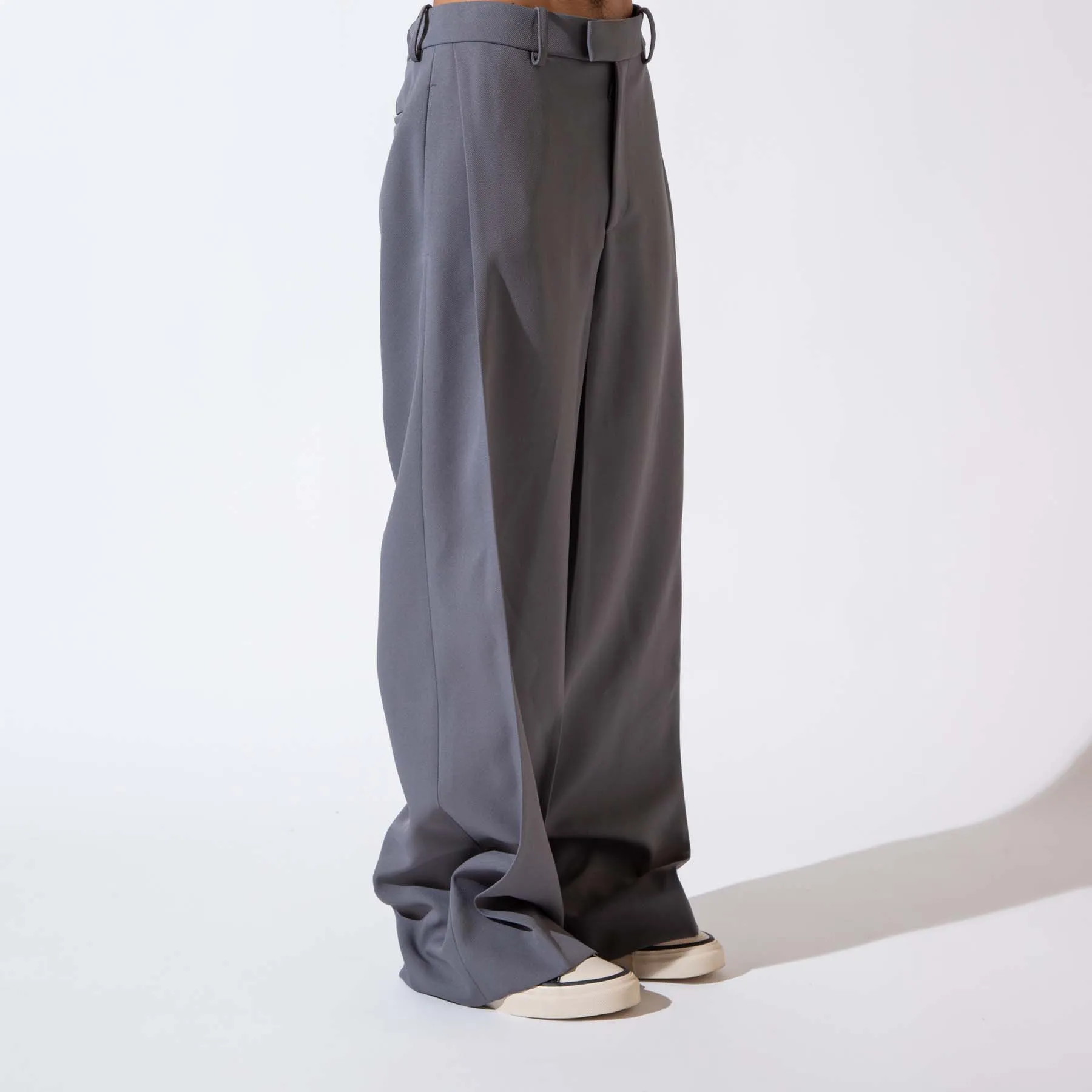 OFF-WHITE | WIDE LEG GREY PANTS