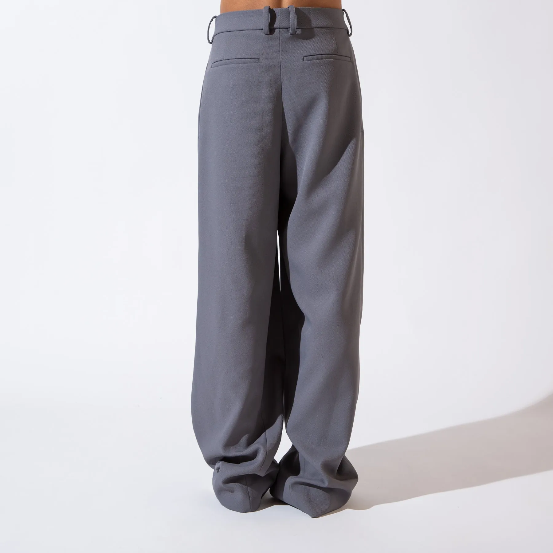 OFF-WHITE | WIDE LEG GREY PANTS