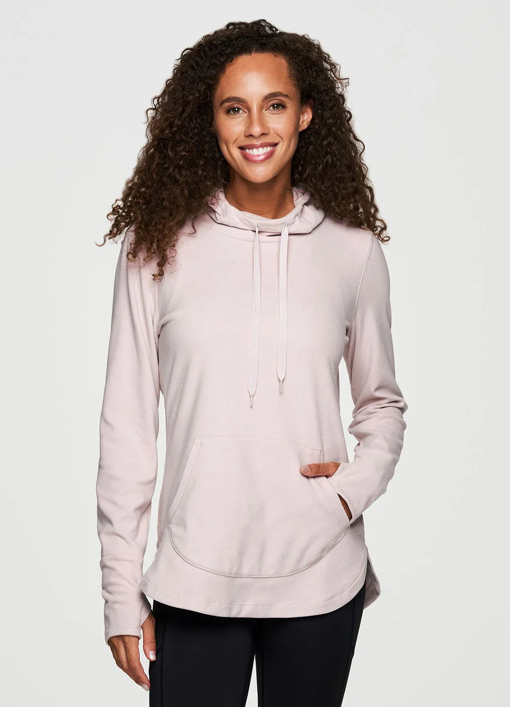 Oliver Plush Hoodie Tunic Sweatshirt