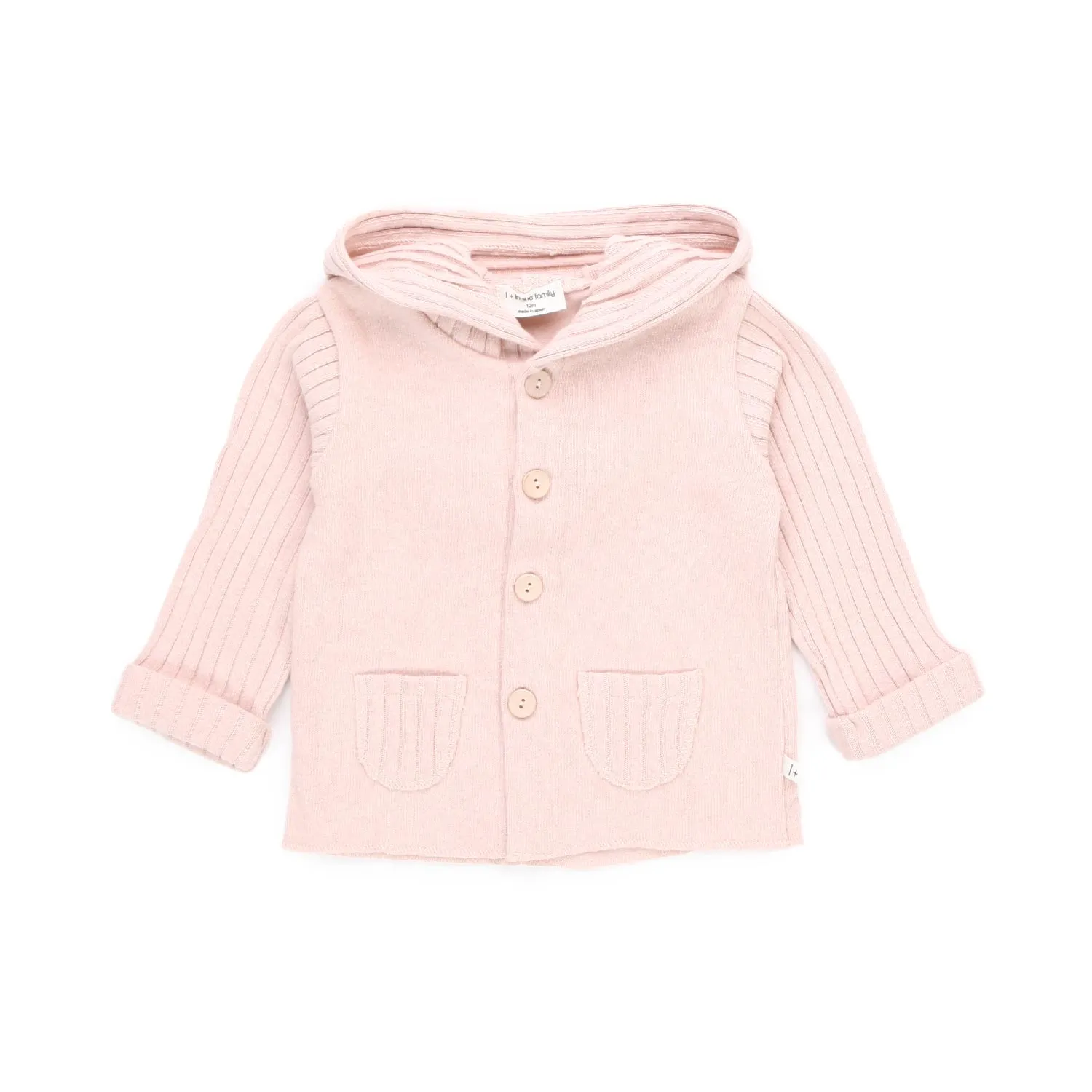 One More In The Family Pink Elliot Jacket For Baby Girl