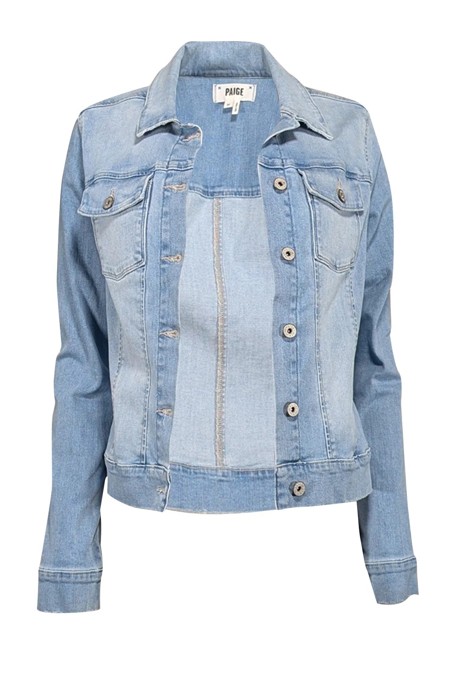 Paige - Light Wash Denim Jacket Sz M