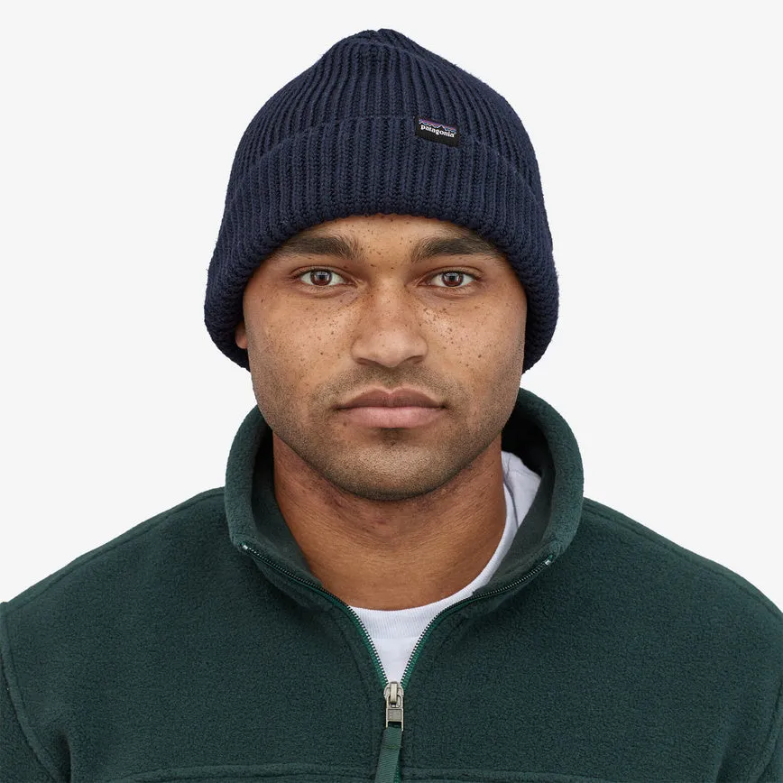 Patagonia - Fishermans Rolled Beanie -  Navy Blue-