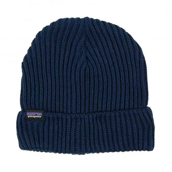 Patagonia Fishermans Rolled Beanie - Navy Blue