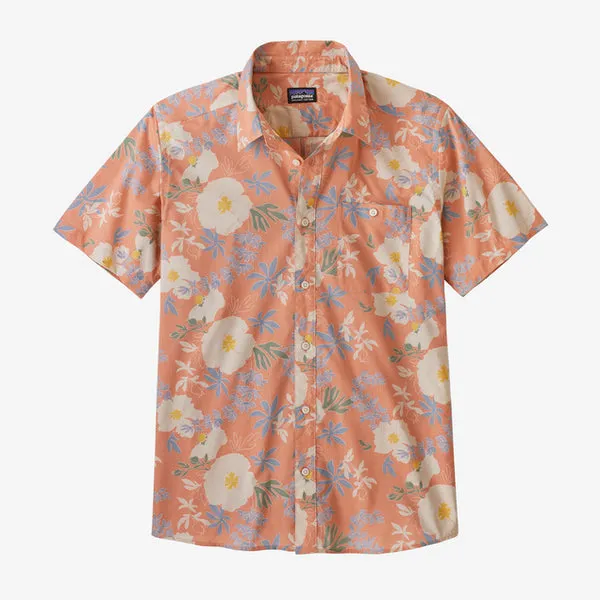 Patagonia Go to Shirt - Flower Power / Tigerlily Orange