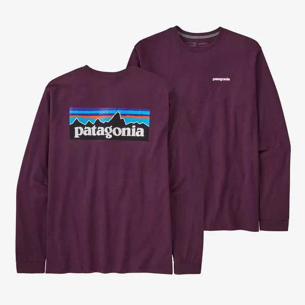 Patagonia LS P-6 T-Shirt - Night Plum