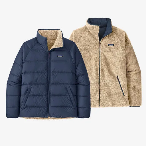 Patagonia - M's Reversible Silent Down Jkt - New Navy-