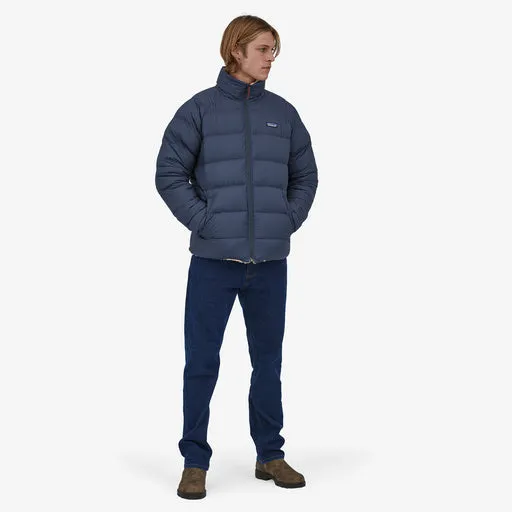 Patagonia - M's Reversible Silent Down Jkt - New Navy-