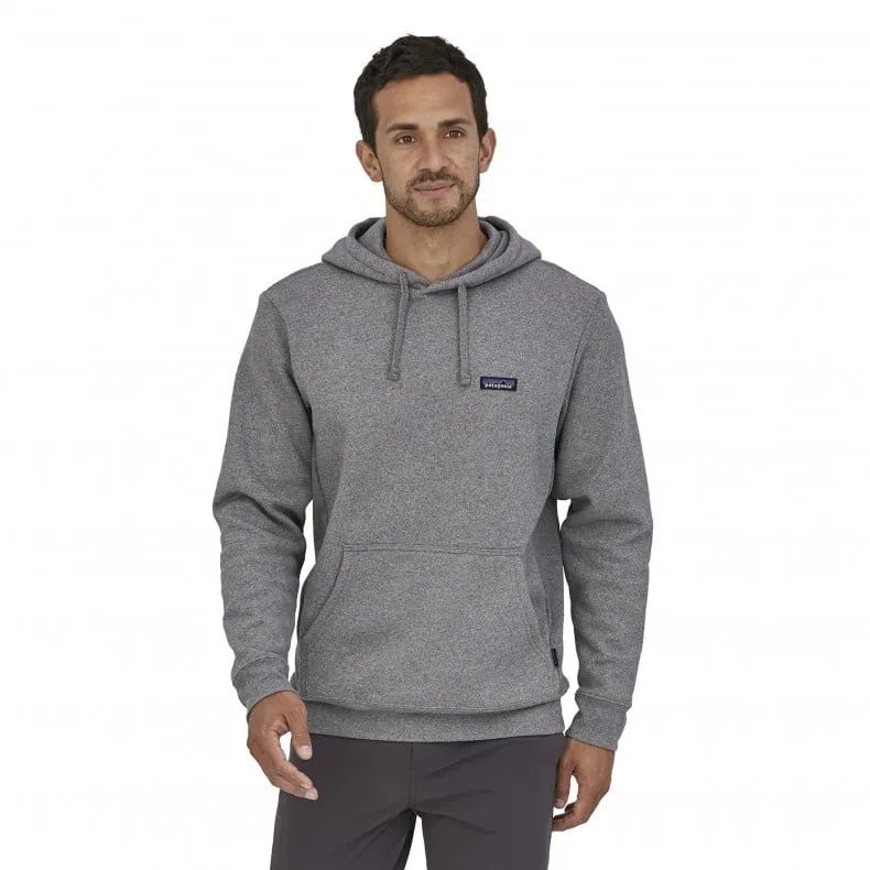 Patagonia P-6 Label Uprisal Pullover Hooded Sweatshirt (Gravel Heather)