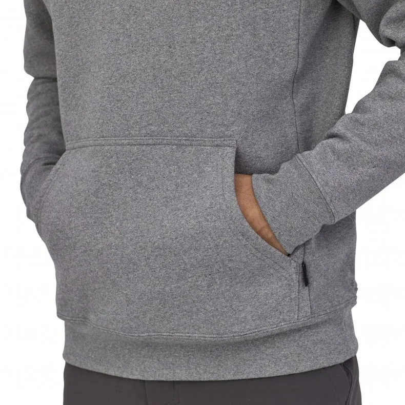 Patagonia P-6 Label Uprisal Pullover Hooded Sweatshirt (Gravel Heather)