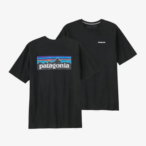 Patagonia P-6 Logo Responsibili-Tee M - Black