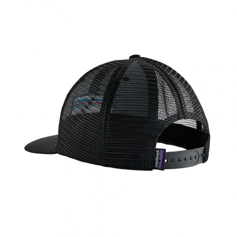 Patagonia P-6 Logo Trucker Cap (Black)