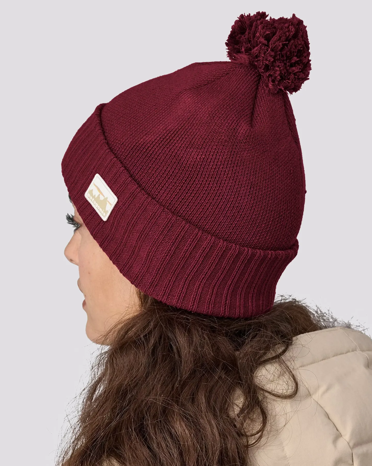 Patagonia Powder Town Beanie - Carmine Red | SurfStitch