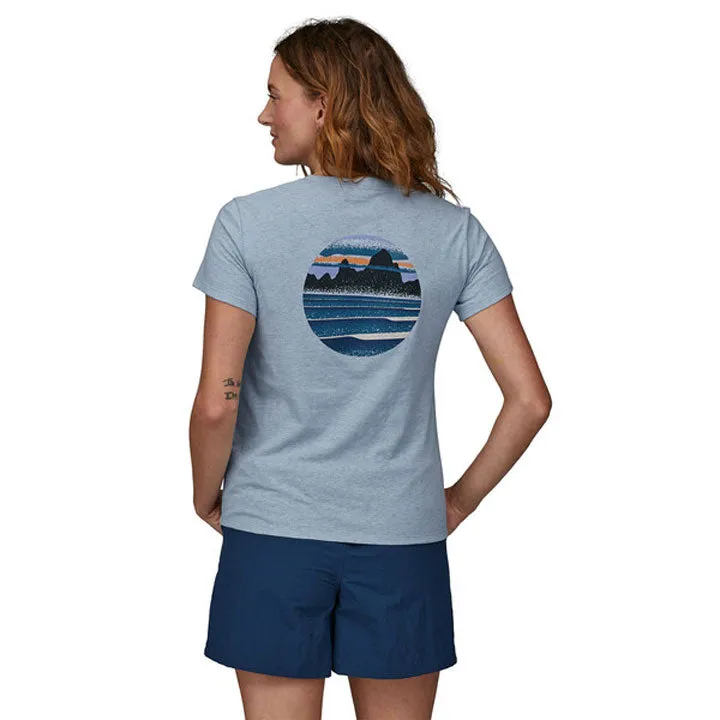 Patagonia Skyline Stencil Responsibili-Tee Womens