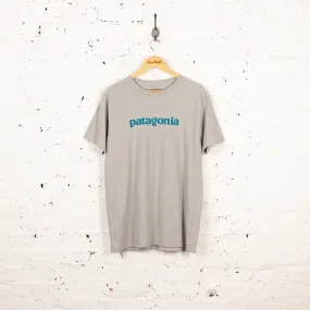 Patagonia T Shirt - Blue - L