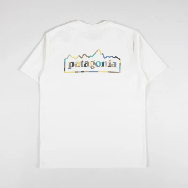 Patagonia Unity Fitz Responsibili-Tee Birch White