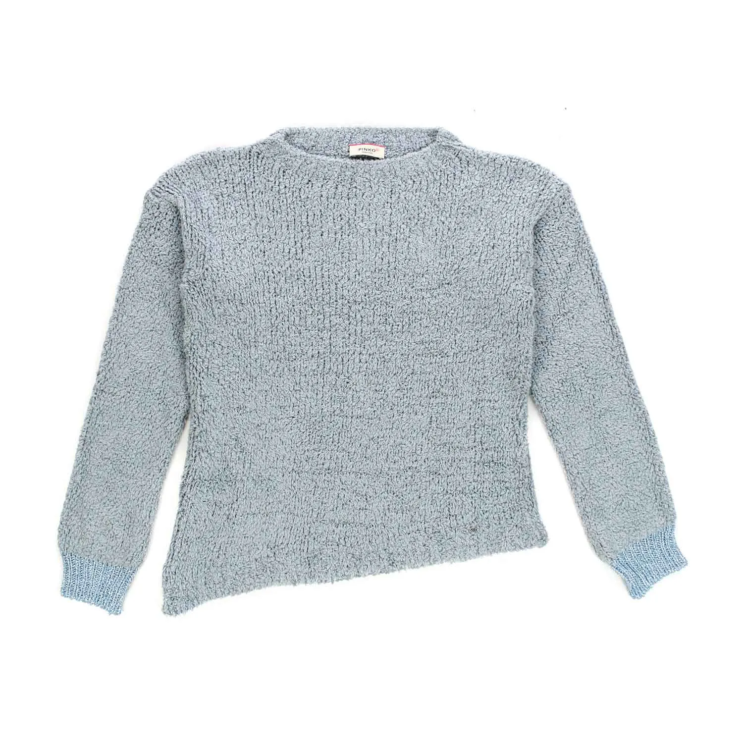 Pinko Pullover Gray And Light Blue For Girls