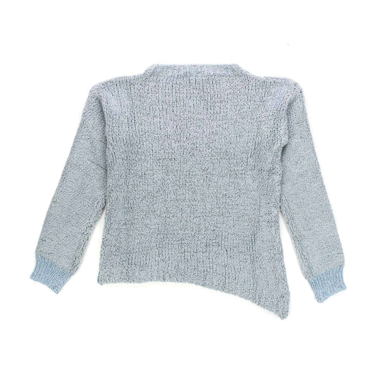 Pinko Pullover Gray And Light Blue For Girls